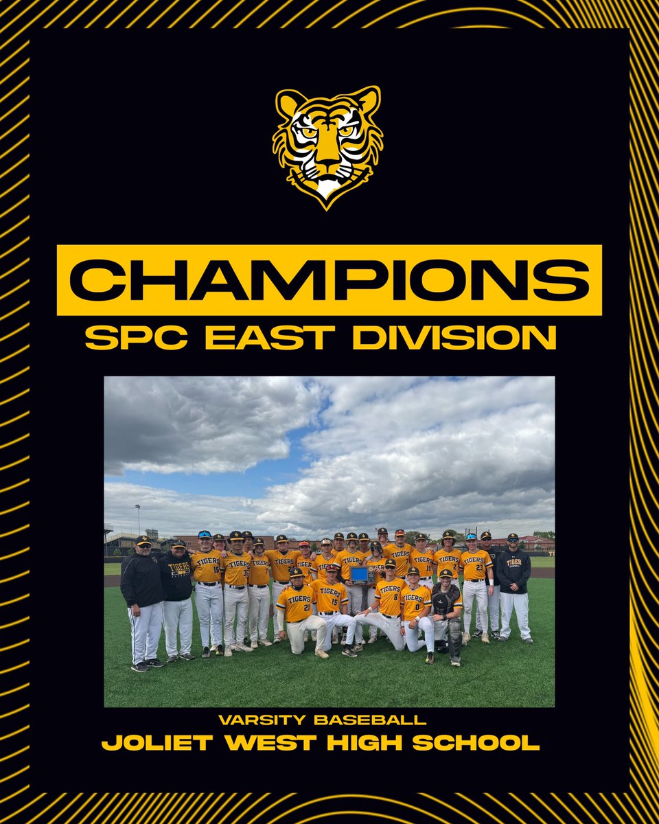 Congratulations to our baseball team on winning the SPC East Division Championship in back to back seasons! #tigerpride