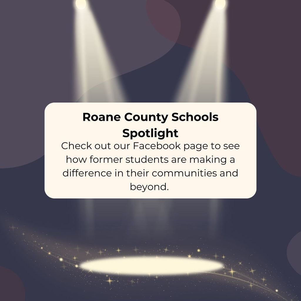 Follow us on Facebook and get inspired by the stories of success that started right here in Roane County!
#RCSSpotlight #RoaneCountyProud #RCSGraduates #SuccessStartsHere