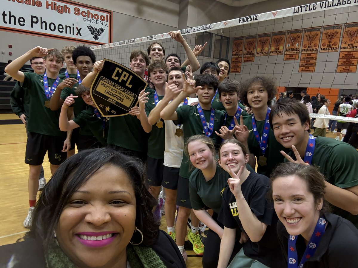 Lane Tech Varsity Boys Volleyball 2025 City Champions!