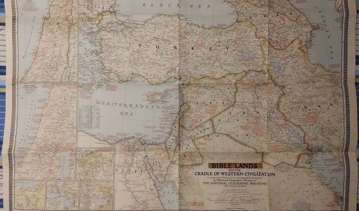 opavlos's tweet photo. Bible Lands and the Cradle of Western Civilization
The National Geographic Magazine
Washington 1946 https://t.co/NmwLrTStiN