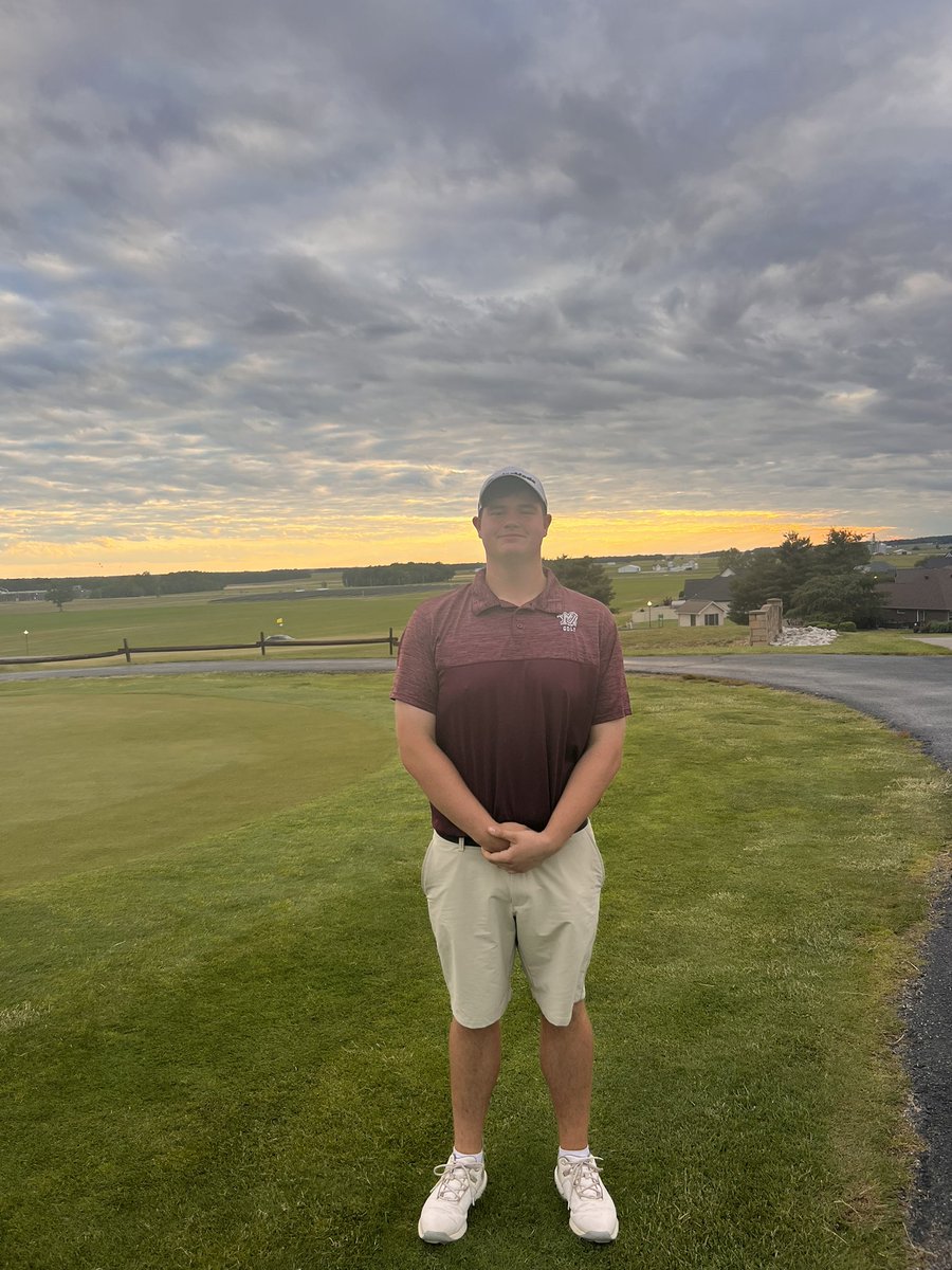 Also this evening at Cambridge junior Nathan Craig was our medalist with a 38 ⛳️⛳️⛳️
