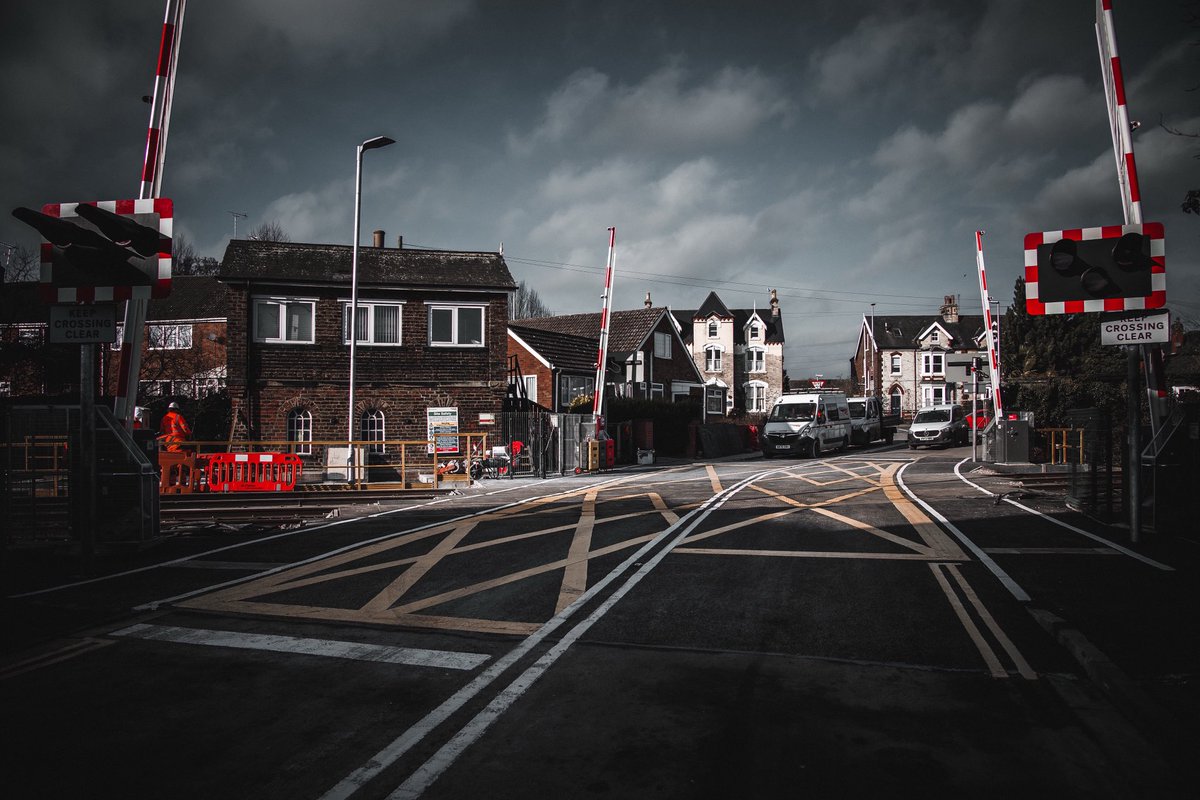 Driffield level crossing and signal box pictured following a recent upgrade by Network Rail and its partners. The modernisation works include new safety and control equipment to improve reliability and ensure smoother operation for both rail and road users. <a href="/networkrail/">Network Rail</a>