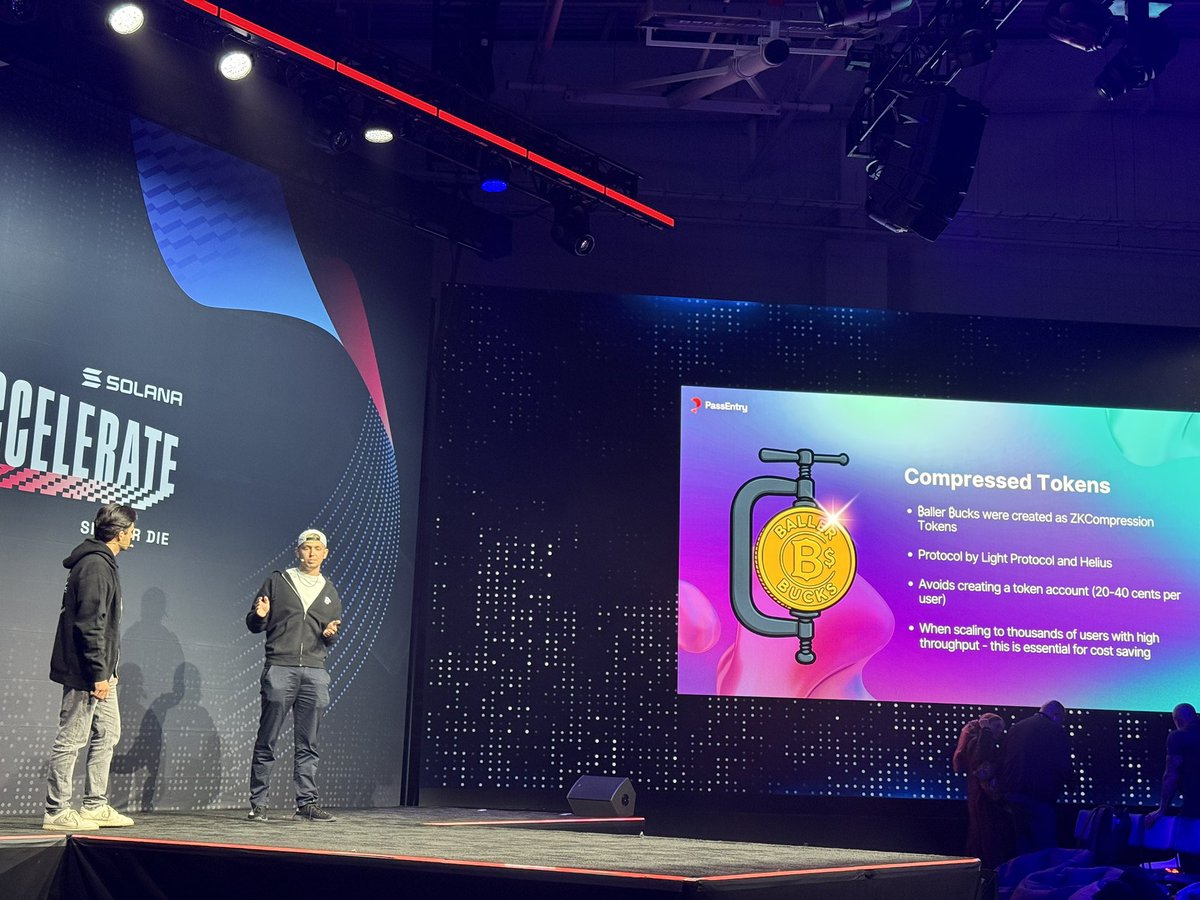 Web3 loyalty passes native in your apple and google wallets. Live today at all Oakland Ballers games enabled by <a href="/PassEntry/">PassEntry</a> using <a href="/privy_io/">Privy</a>, <a href="/LightProtocol/">Light Protocol</a> and <a href="/heliuslabs/">Helius</a>