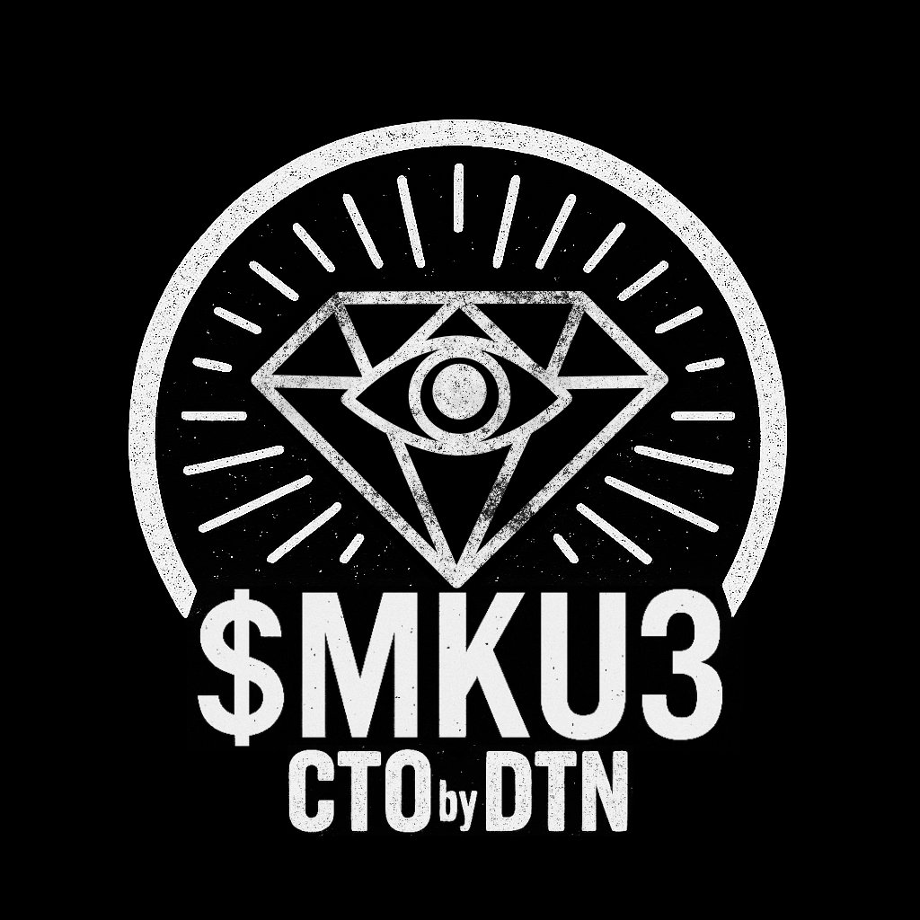 DTN in the building

Pay attention or FOMO later, on you.

CA:4YseUQ1UrfQeKP6QsqKFTeHpTsCYBi4FE3ddzPAupump

6 month old token that was found dead in the trenches.

Dope narrative, Sicker ART

Join the VIBE

$mku3 #DTN