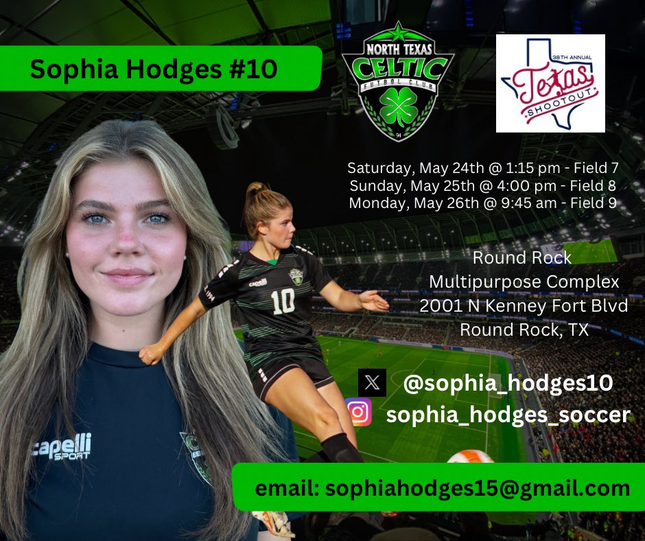 MhodgesMindy's tweet photo. First tournament and camp of Senior Season just 2 days away! No better way to get Summer started than watching you chase your dreams! https://t.co/gMbk4FowiY