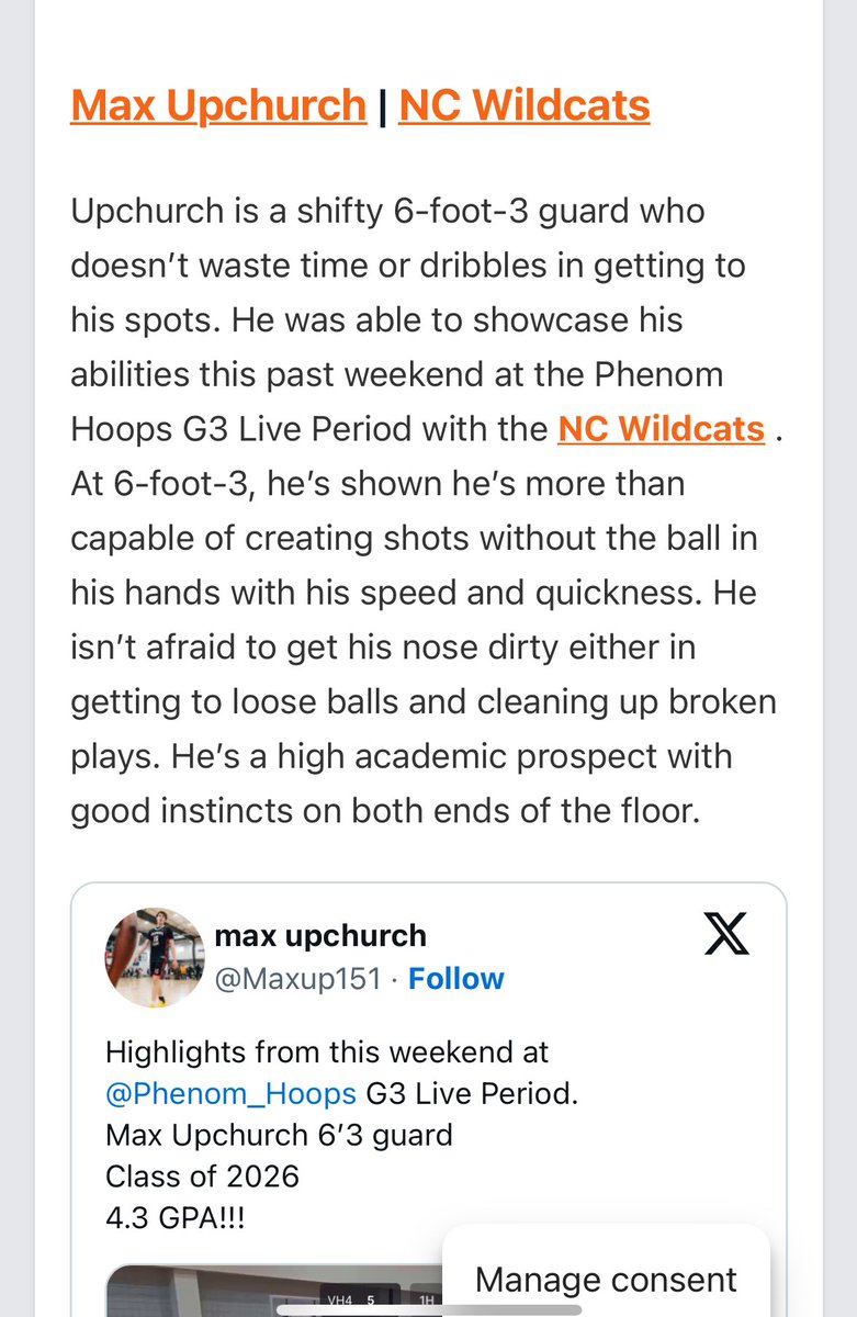 max upchurch (@maxup151) on Twitter photo Thank you <a href="/HereGoJayAgain/">Jay Anderson</a> for the write up after this past weekend! Great weekend with <a href="/Ncwildcats2022/">ncwildcats_2022</a> Thank you <a href="/HereGoJayAgain/">Jay Anderson</a> for the write up after this past weekend! Great weekend with <a href="/Ncwildcats2022/">ncwildcats_2022</a>