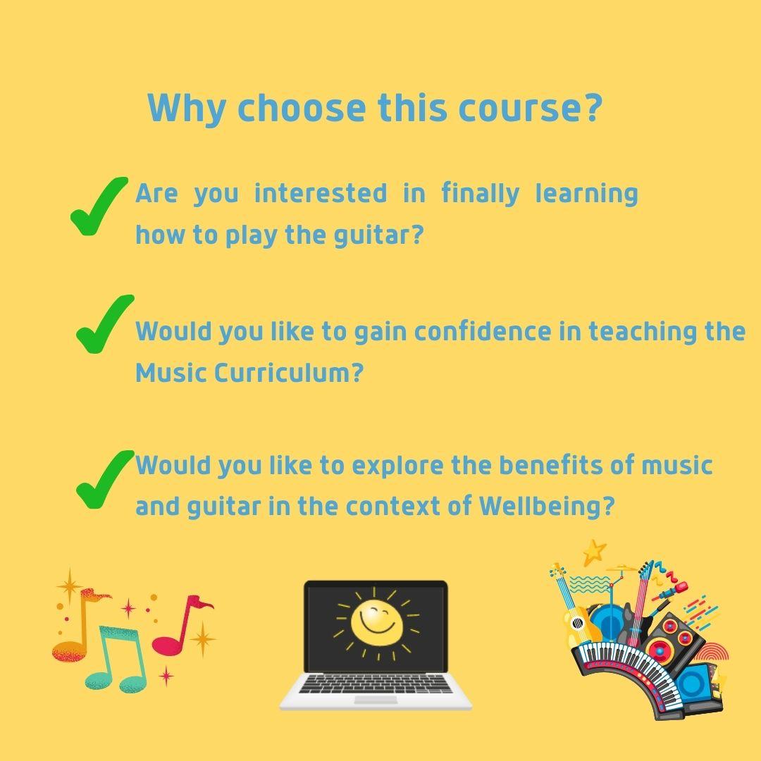 CpdSummer's tweet photo. 🌟🌟Course Spotlight 🤩🤩 Every week, we’re going to share information about one of our EPV summer courses! 😃 This week, check out our guitar course ‘Music to my Ears: Guitar &amp; the Music Curriculum’ 🎸😃 check out https://t.co/BeJxhYIcEA for more details https://t.co/cC6jZct4tF