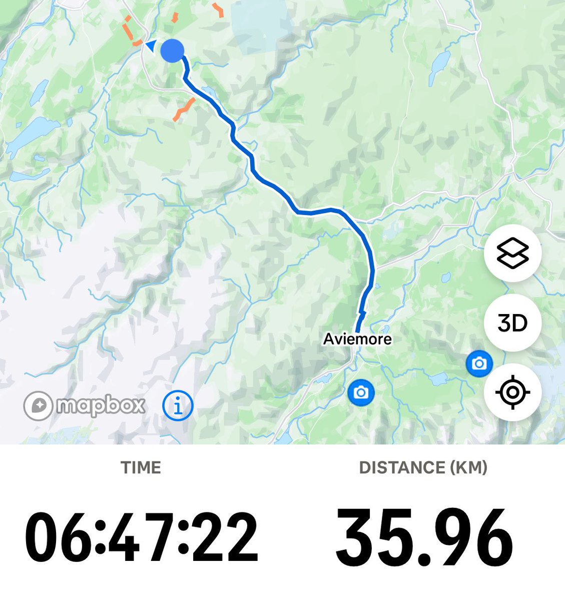 22 miles down and 5 days to go 🫡

Into the last stretch now and all the miles dropped are getting caught up… Brutal one today with over 20 miles on the side of the A9 but all a story to tell.

45,800 raised is genuinely unbelievable. 4,200 to raise in 5 days will be tough but