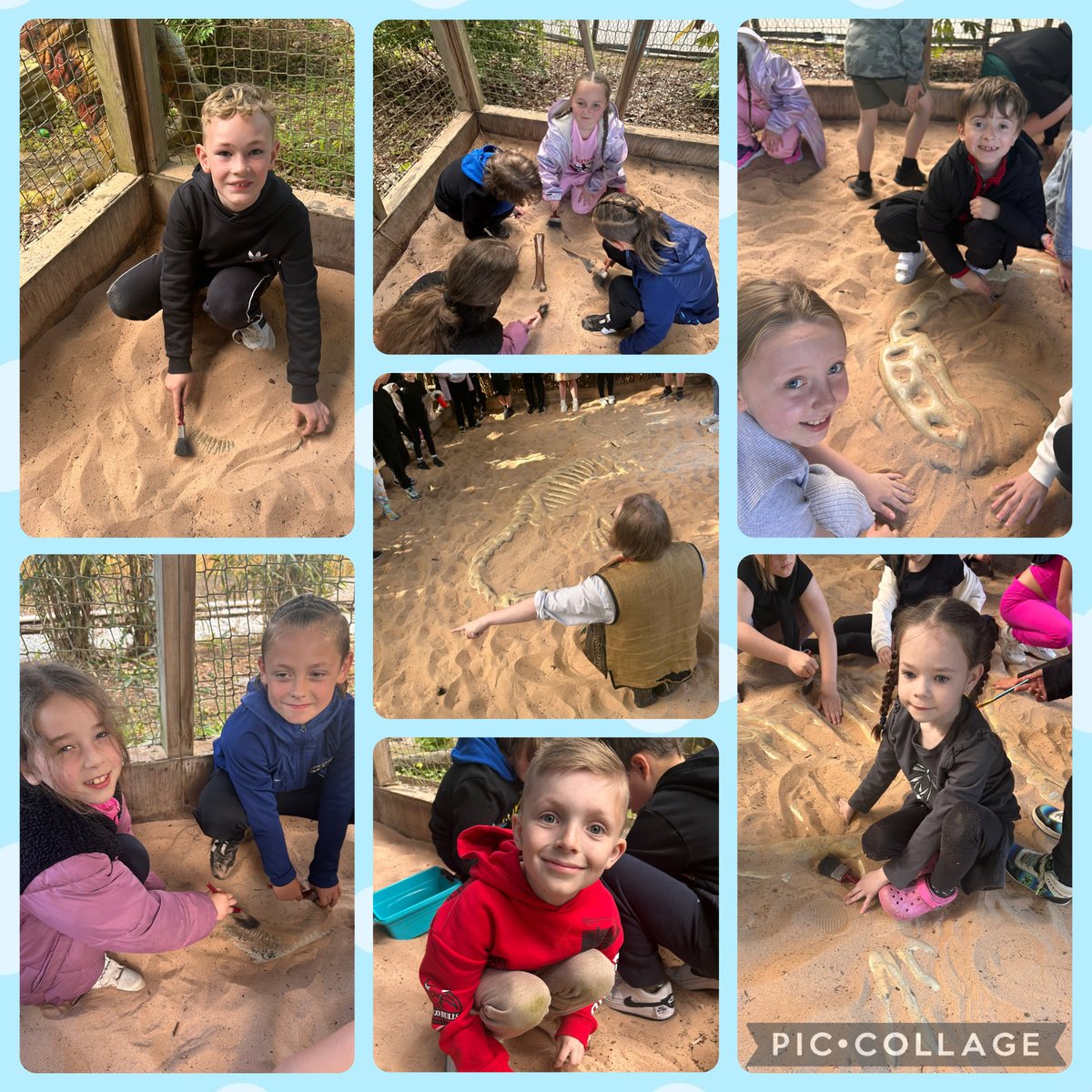Year 3 &amp; 4 loved being a palaeontologist! We were able to excavate fossils. ⁦<a href="/GrangeMissA/">GrangeMissA</a>⁩ ⁦<a href="/GrangeMissBol/">Miss Bolton</a>⁩ ⁦<a href="/GrangeMissWeth/">GrangeMissW</a>⁩