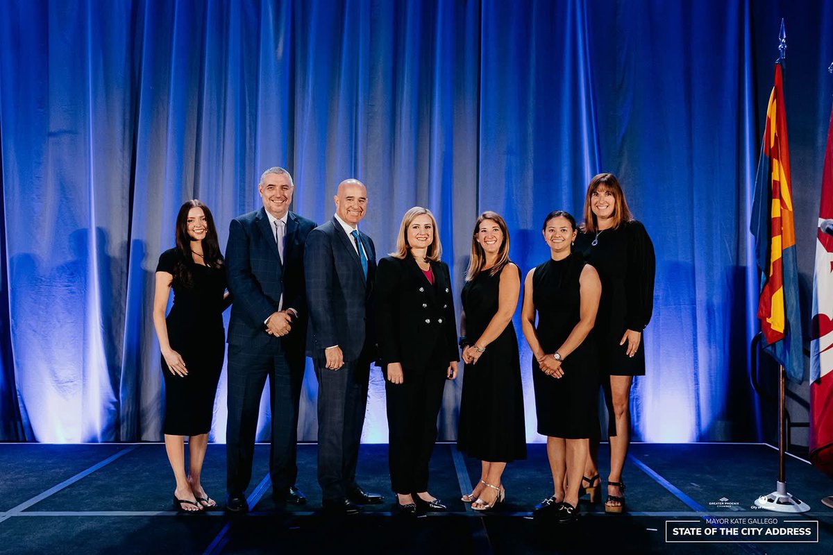 Greater Phoenix Chamber (@phxchamber) on Twitter photo Thank you to everyone who joined us for the State of the City! 🌟 <a href="/MayorGallego/">Mayor Kate Gallego</a> shared updates on Phoenix’s growth and vision for the future, followed by a great Q&A with <a href="/TSandersGPC/">Todd Sanders</a>. We’re excited for what’s ahead! Stay tuned for more signature events! ow.ly/IGh650VWAKS. Thank you to everyone who joined us for the State of the City! 🌟 <a href="/MayorGallego/">Mayor Kate Gallego</a> shared updates on Phoenix’s growth and vision for the future, followed by a great Q&A with <a href="/TSandersGPC/">Todd Sanders</a>. We’re excited for what’s ahead! Stay tuned for more signature events! ow.ly/IGh650VWAKS.