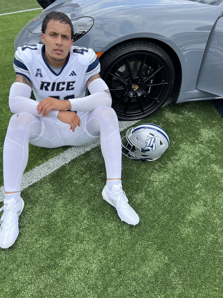 plaemaker's tweet photo. 100 Days Left… 💯 #Creed2 #PorscheRiverOaks #WE 
@RiceFootball | @PorscheRiverOak 
https://t.co/tzN2ALbwMg https://t.co/HJwS9nfPGf