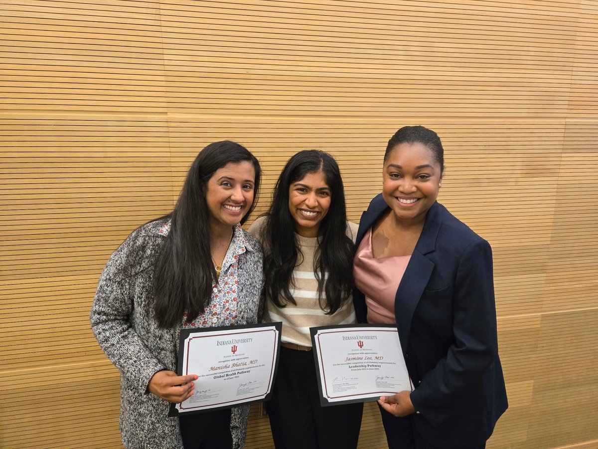 Jasmine (Lee) Ivory, MD (@drjasmine_md) on Twitter photo Just graduated from the <a href="/IUSMGME/">IU School of Medicine GME</a> Leadership Pathway and won the Outstanding Presentation Award! Grateful for the tools that will help me grow into the faculty leader I hope to become one day #LeadershipDevelopment <a href="/IU_Surgery/">Indiana Surgery -Indiana Univ School of Medicine</a> Just graduated from the <a href="/IUSMGME/">IU School of Medicine GME</a> Leadership Pathway and won the Outstanding Presentation Award! Grateful for the tools that will help me grow into the faculty leader I hope to become one day #LeadershipDevelopment <a href="/IU_Surgery/">Indiana Surgery -Indiana Univ School of Medicine</a>