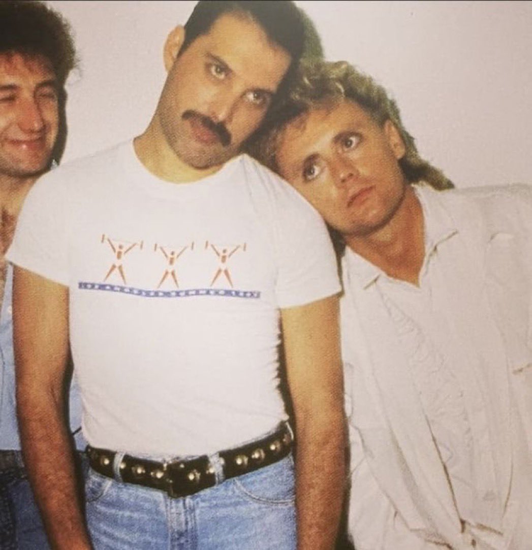 Morning ☕️☕️
Today’s #FreddieMercury &amp;
#RogerTaylor ❤️❤️❤️
Happy #FreddieFriday!