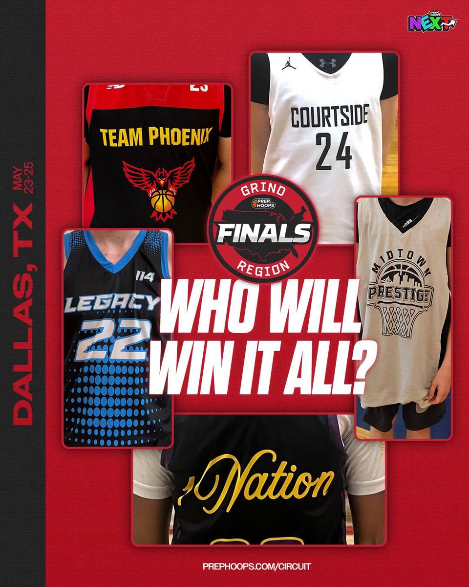 Prep Hoops 𝙉𝙀𝙓𝙏 🏀 (@prephoopsnext) on Twitter photo Looking forward to this. 👀
#PHGrindRegionFinals
<a href="/MidTownPrestige/">MidTown Prestige</a> <a href="/1Nationhoops/">1Nationaau</a> <a href="/TeamPhoenixHoop/">Team Phoenix</a> <a href="/Courtside_360/">Courtside 360</a>
Tag a prospect we need to have our eyes on! Looking forward to this. 👀
#PHGrindRegionFinals
<a href="/MidTownPrestige/">MidTown Prestige</a> <a href="/1Nationhoops/">1Nationaau</a> <a href="/TeamPhoenixHoop/">Team Phoenix</a> <a href="/Courtside_360/">Courtside 360</a>
Tag a prospect we need to have our eyes on!