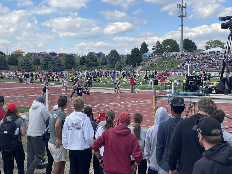 Mattie won her heat in the 300 hurdles and finished 12th overall at State Track. Congratulations Mattie on a fantastic track season and career!