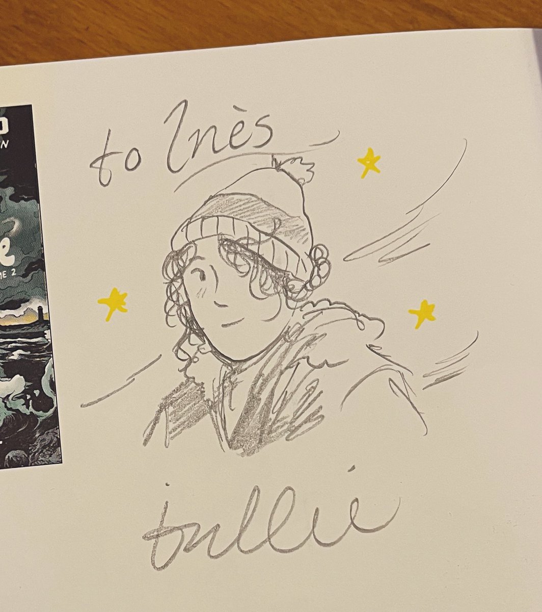 très émue d’avoir pu rencontrer tillie walden ce soir à violette &amp; co, c’était un trop beau moment de communion entre elle et ses lectrices, et pour moi une consécration un peu magique après avoir travaillé sur sa série Clementine ces dernières années 🥰✨