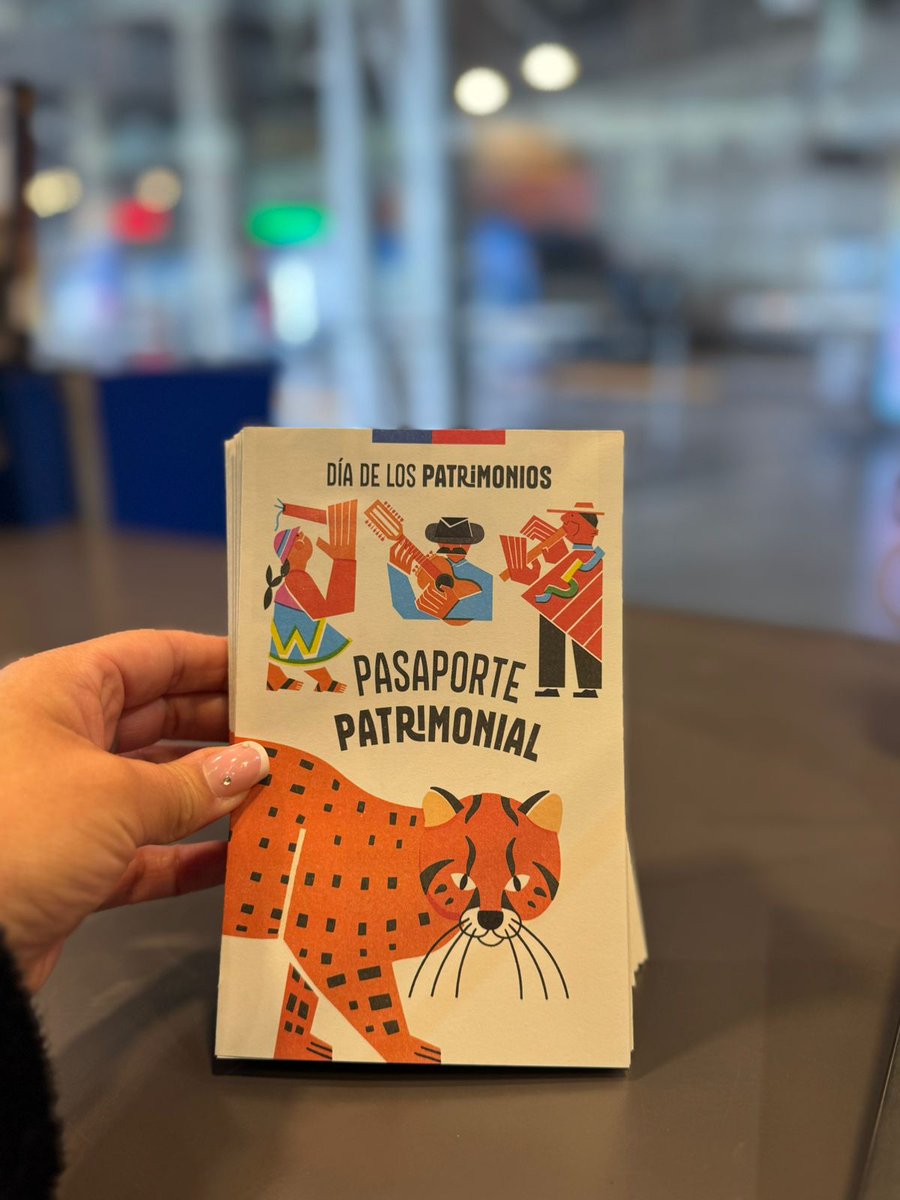 ¡Ya llegó el primer Pasaporte Nacional de los Patrimonios! 🗺️✨ Este 24 y 25 de mayo, podrás visitar distintas instituciones, marcar tu pasaporte y disfrutar de las actividades.

¡Ven por el tuyo!

<a href="/EFEValparaiso/">Tren Limache-Puerto</a> <a href="/patrimonio_cl/">Patrimonio_cl</a> #diadelospatrimonios #pasaportepatrimonial