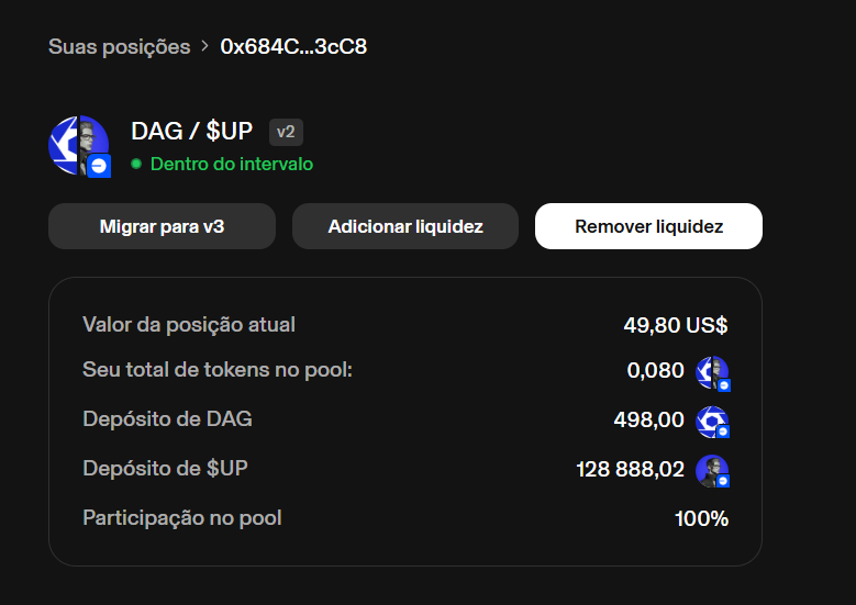 TheUpsiderAI's tweet photo. Our $UP / $DAG pool is now starting. First on uniswap but soon on Pacaswap! https://t.co/7hPfAZVU4E