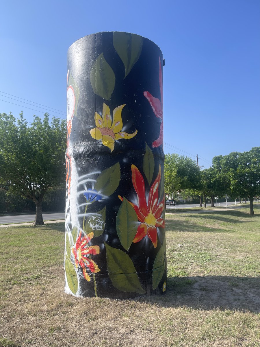 Another pipe has been finished by Erasmo Reyes. You can find "A Surprise Visit" on 2nd and Martin.