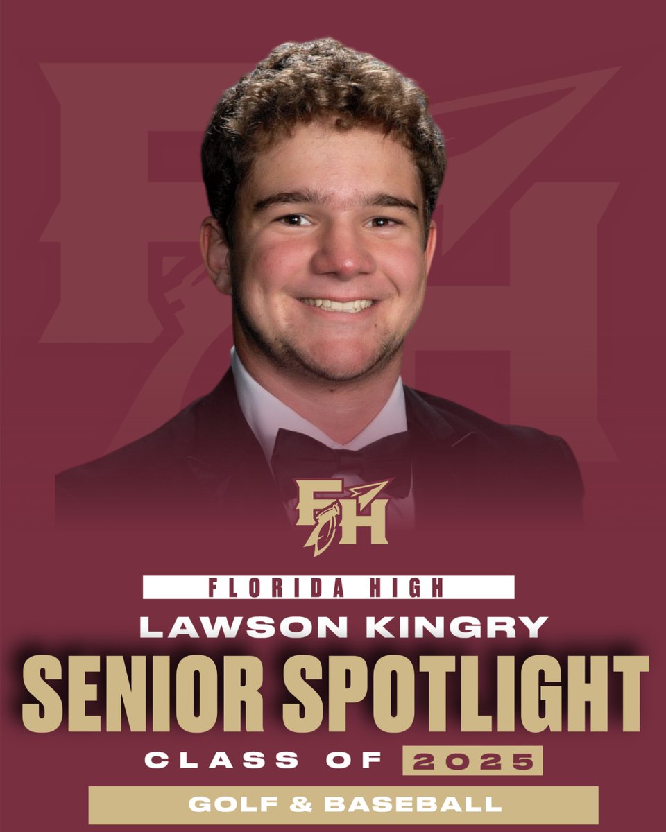 🎓 SENIOR SPOTLIGHT 🎓

Congratulations to Lawson Kingry! A dedicated member of the Varsity Golf program and former middle school Baseball player, Lawson’s leadership and composure on the course, in the classroom, and in the community truly set him apart. Thank you, Lawson!
