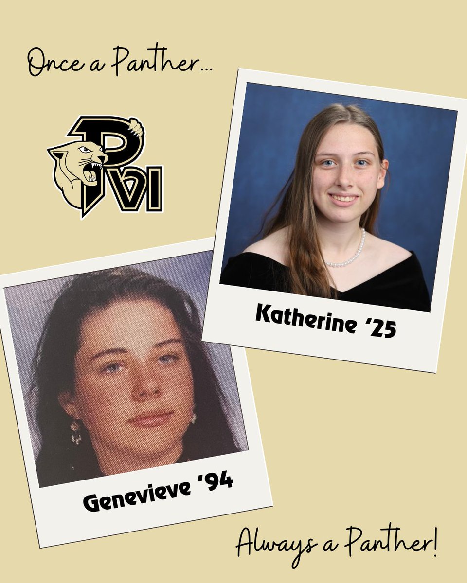 As we count down to the Class of 2025 Graduation 🎓, we’re excited to spotlight some of our legacy student graduates over the next few days! Enjoy these special photos of our seniors alongside their parents💛🖤 #AlwaysAPanther