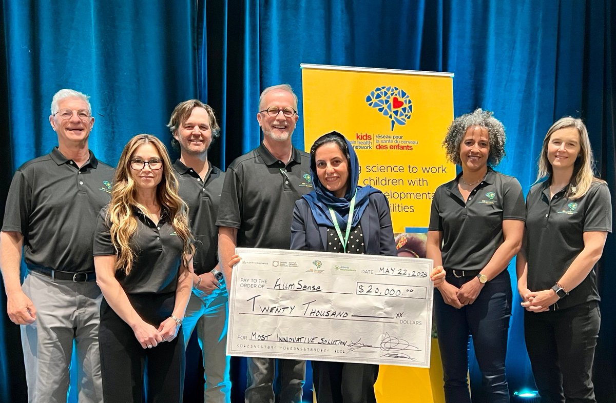 Congratulations to <a href="/AiimSense/">AiimSense</a> for winning the Brain Health Challenge Pitch Competition at <a href="/INVENTUREScan/">Inventures Canada</a>, co-sponsored by: Kids Brain Health Network, <a href="/OntarioBrain/">Ontario Brain Institute</a>, <a href="/ABneurosci/">Alberta Neuroscience</a>, and <a href="/ABInnovates/">Alberta Innovates</a>.