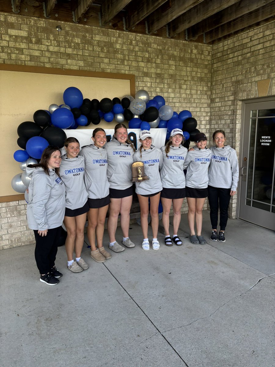 Activities Director (@owatonnahuskies) on Twitter photo Congratulations to the Girls Golf team on being Co-Big 9 Team Champions! Great regular season & Big 9 Tournaments by players & coaches! #owatonnaproud <a href="/tonnagirlsgolf/">Owatonna Girls Golf Team</a> <a href="/ohsoffice/">Owatonna High School</a> <a href="/ohsmagnet/">OHS MAGNET</a> <a href="/OPP__Sports/">OPP Sports</a> <a href="/voiceofohs/">Roy Koenigsberg</a> <a href="/SteeleC_Times/">Steele County Times</a> Congratulations to the Girls Golf team on being Co-Big 9 Team Champions! Great regular season & Big 9 Tournaments by players & coaches! #owatonnaproud <a href="/tonnagirlsgolf/">Owatonna Girls Golf Team</a> <a href="/ohsoffice/">Owatonna High School</a> <a href="/ohsmagnet/">OHS MAGNET</a> <a href="/OPP__Sports/">OPP Sports</a> <a href="/voiceofohs/">Roy Koenigsberg</a> <a href="/SteeleC_Times/">Steele County Times</a>