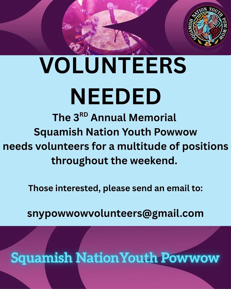 Squamish Nation Youth Powwow tweet media
