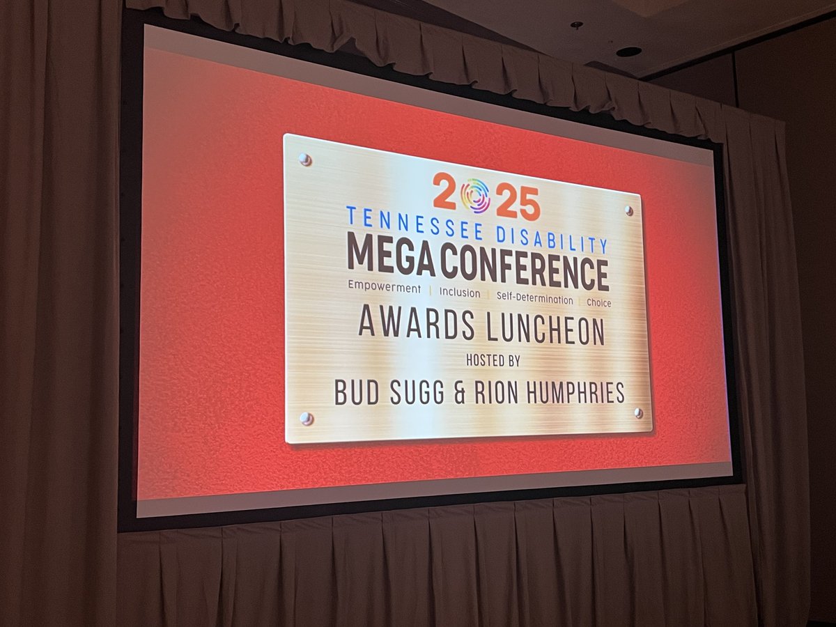 WHAT A DAY! Thursday is underway at the Tennessee Disability #MegaConference! We’re having a blast – we’ll see you for tonight’s festivities and then tomorrow to finish strong! 🎉