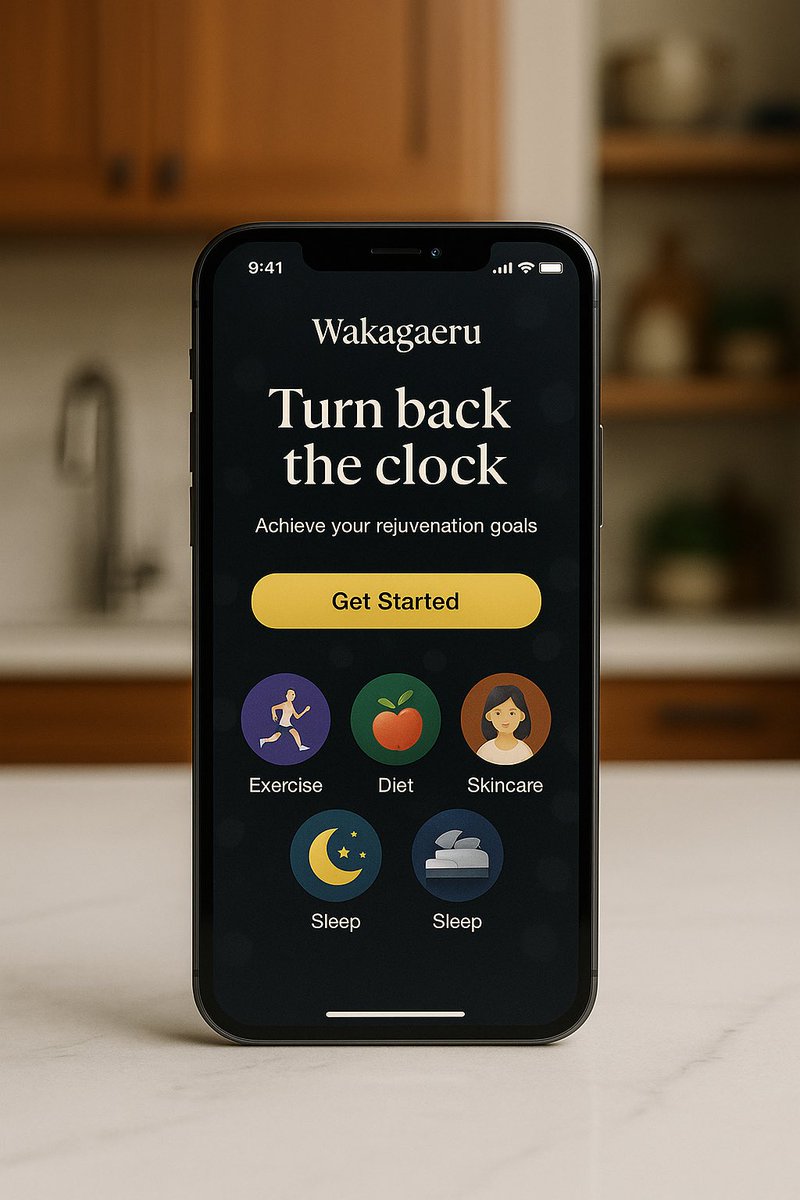 izag82161's tweet image. 今日から「若活」はじめよう！🐸
“Wakagaeru”で、Rewind your age.

#HottoMock100 #NicheApp #Ideation