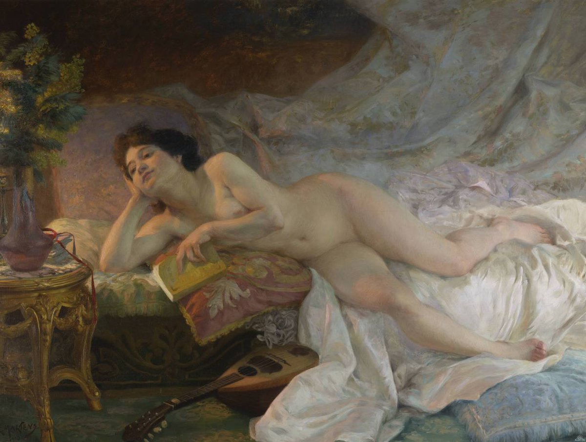 La dernière page du roman (1903) - Ernest-Édouard Martens (1865–1926)