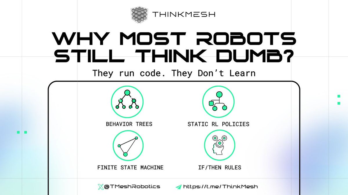 Meta_maven0's tweet photo. The Vision 🌐
#ThinkMesh is building a world where machines can:
🤖 Work on their own
⚡ Transact with other devices
🧠 Learn, adapt & grow
🔗 Connect without central servers
Imagine AI-powered devices operating like humans-collaborating, earning, evolving.That’s the future https://t.co/D2pv0mRtnG