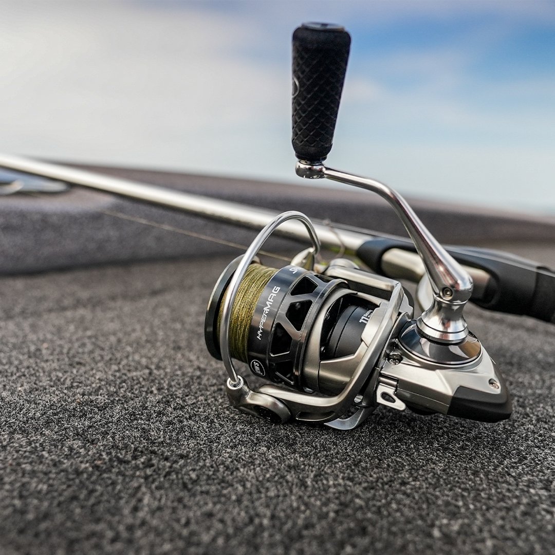 Take your Spinning game to the next level with the HyperMAG Spinning Reel Lineup🔥

No matter what spool size you prefer, the HyperMAG Spinning has you covered with a 200 &amp; 300 spool size💪

Have you tried out the HyperMAG Spinning reels yet?🧐

#teamlews #feelthedifference