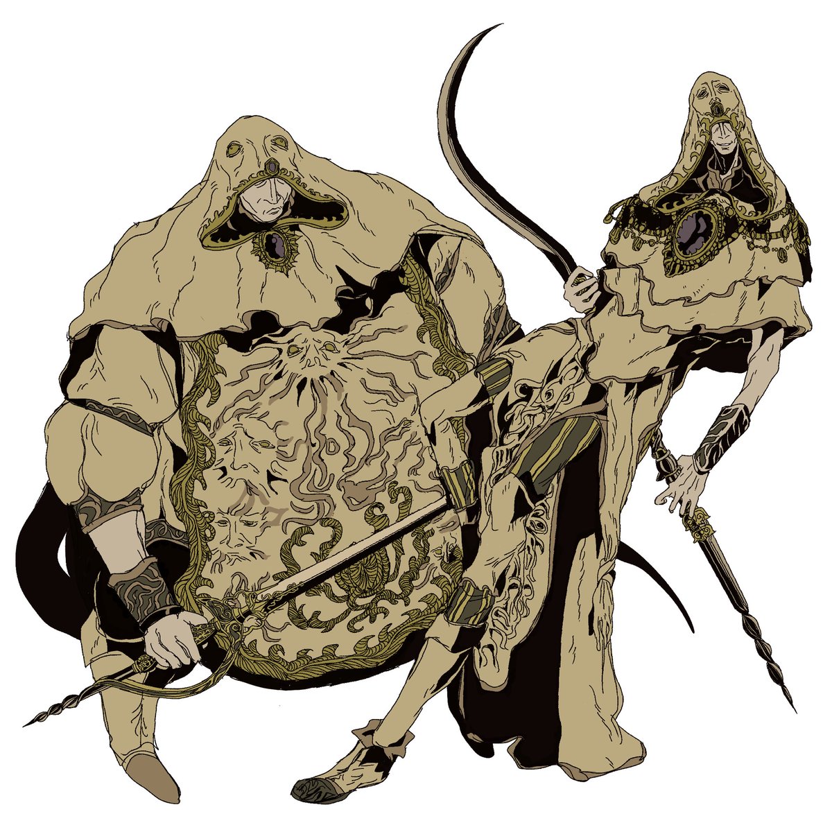 #ELDENRING Godskin duo