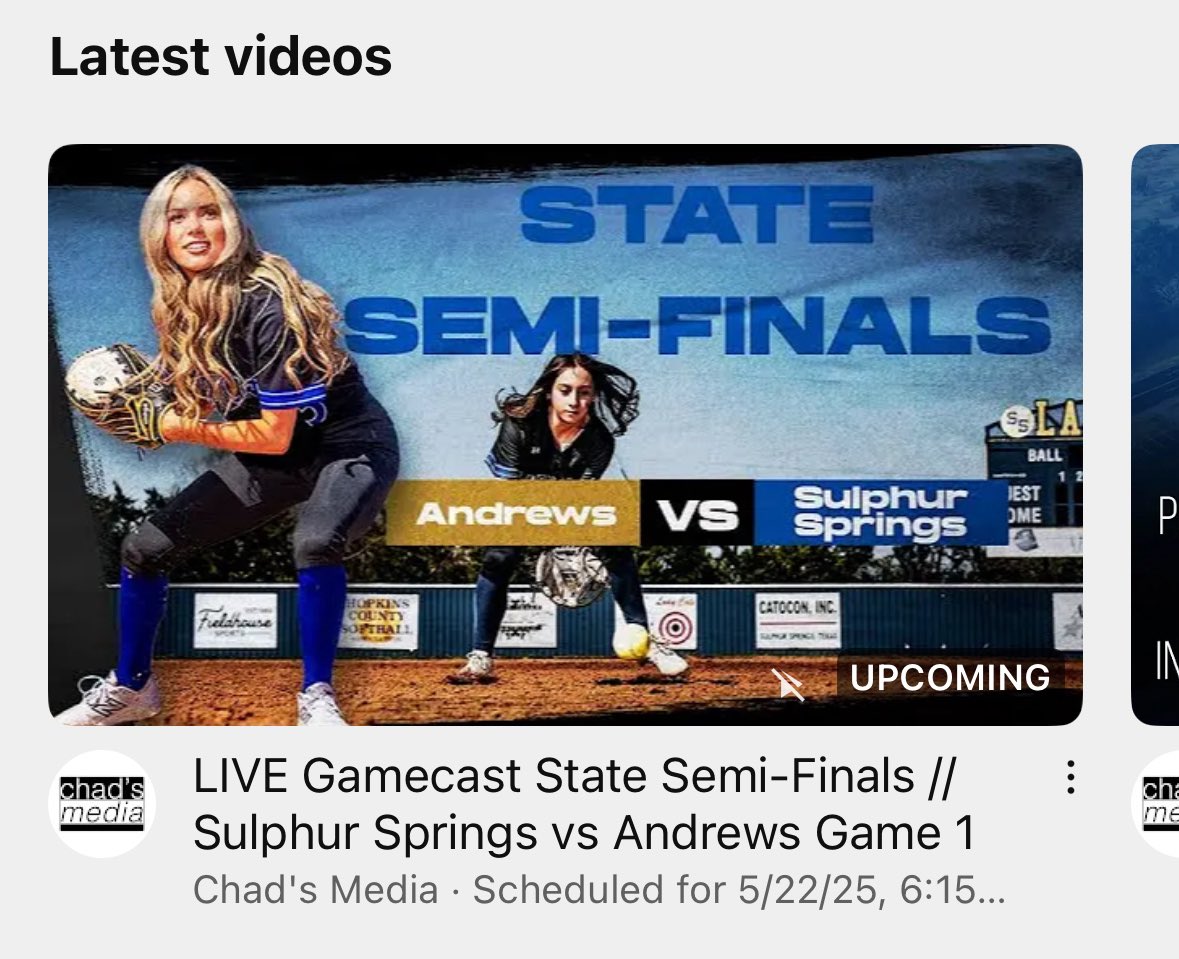 Good luck lady Mustangs! Let’s Go!!! If you can’t make the trip you can listen live on KACT radio and or also youtube.com/@chadsmedia?si…. <a href="/WTfan1974/">CMG</a> <a href="/GoreChace/">Chace Gore</a>