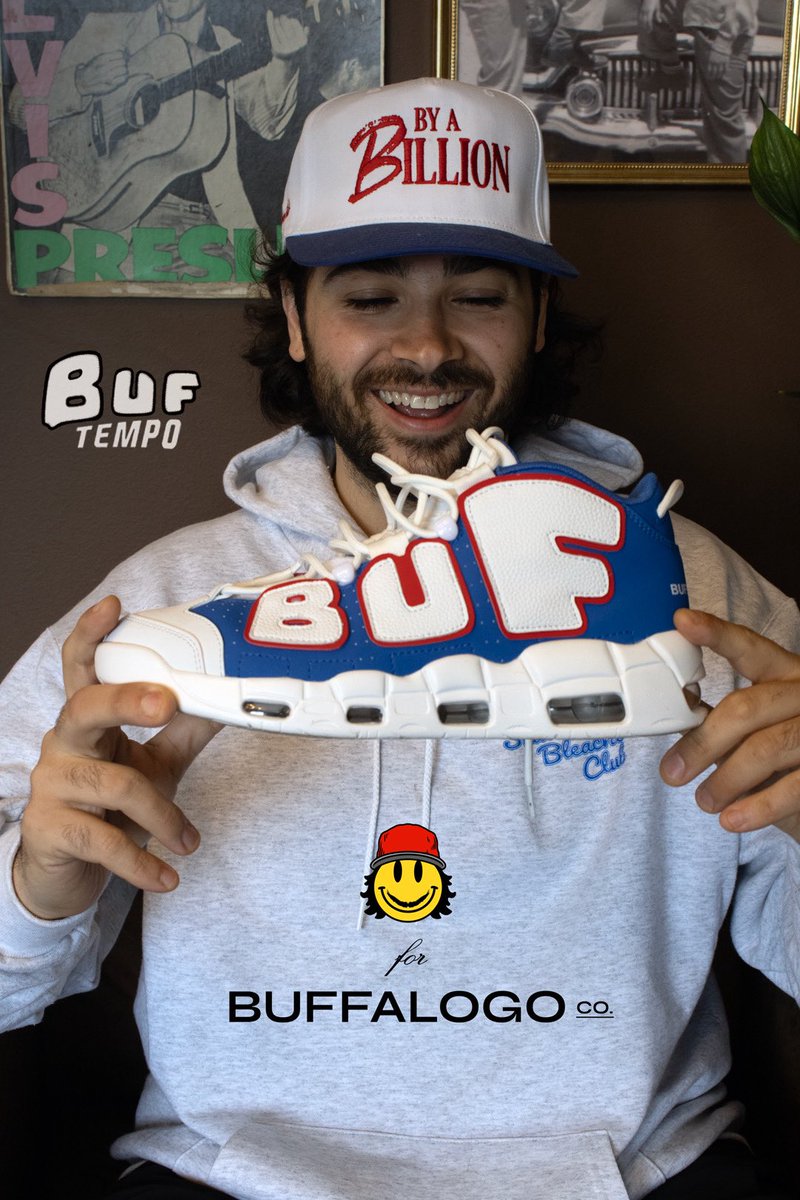 TheeBrotherBill's tweet image. Bills shoe game just got flyer 🔥 buffalogo.co/shop/buffalogo…