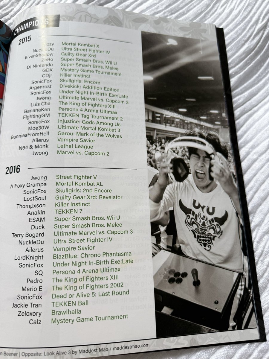 I haven't won the combo breaker yet, but I think I have a lot of memories. I really want to win the this time!