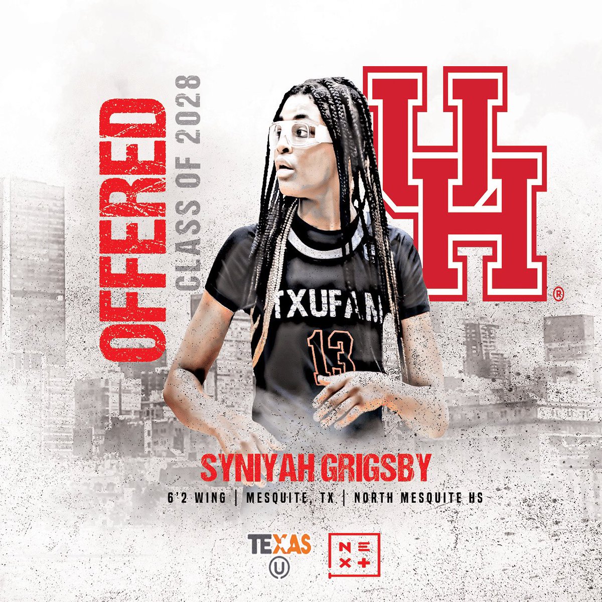 Texas U (@txubasketball) on Twitter photo Congrats to our 5 ⭐️ 2028 Recruit <a href="/NiyaahG13/">iiamxniyah5</a> on her recent re-offer from <a href="/yocoachmitchell/">Matthew Mitchell</a> , <a href="/CoachAAJR/">Anthony</a> and <a href="/UHCougarWBB/">Houston Women's Basketball</a> ‼️. The talented prospect had a solid <a href="/ShesBallin/">ShesBallin</a> Queen of the South and showed why she’s amongst the top in her respective class.
#TXUFam🖤🧡 Congrats to our 5 ⭐️ 2028 Recruit <a href="/NiyaahG13/">iiamxniyah5</a> on her recent re-offer from <a href="/yocoachmitchell/">Matthew Mitchell</a> , <a href="/CoachAAJR/">Anthony</a> and <a href="/UHCougarWBB/">Houston Women's Basketball</a> ‼️. The talented prospect had a solid <a href="/ShesBallin/">ShesBallin</a> Queen of the South and showed why she’s amongst the top in her respective class.
#TXUFam🖤🧡