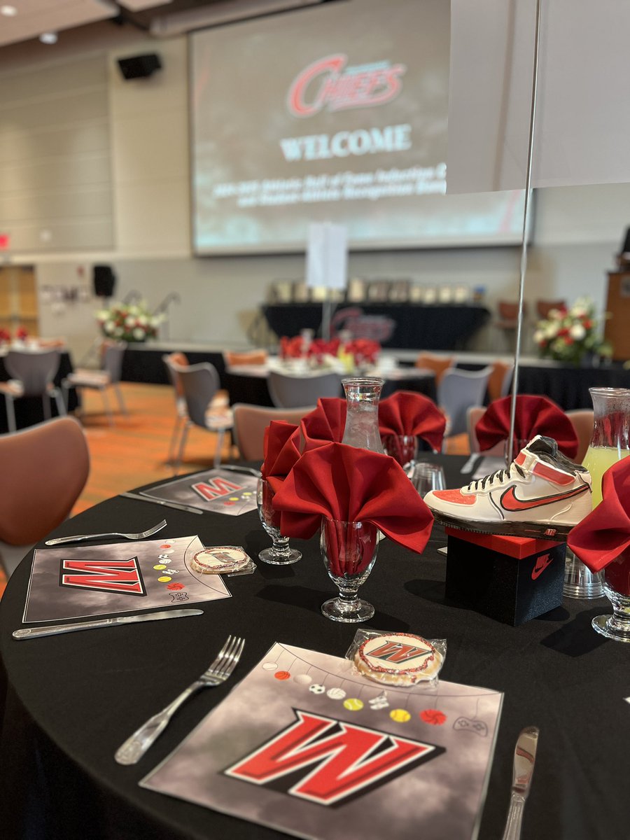 Looking forward to celebrating all of our <a href="/waubonsee/">Waubonsee Community College</a> student-athletes and Hall of Fame inductees this evening! 🎉 #WaubonseeChiefs #Waubonsee