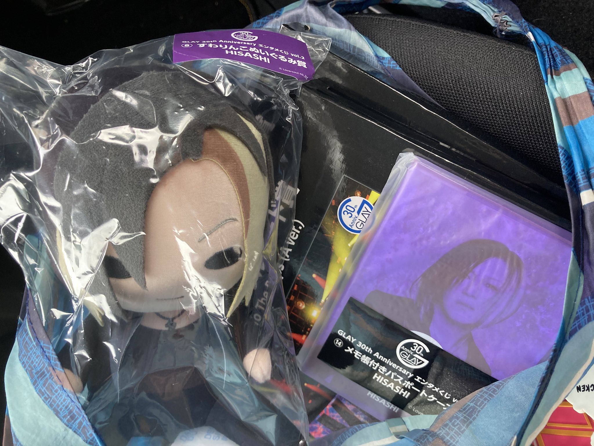 GLAY エンタメくじ vol.2 すわりんこぬいぐるみ賞 ⑧ HISASHI