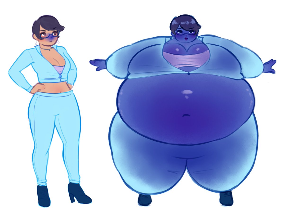 She's got a blue tracksuit and a bratty attitude...