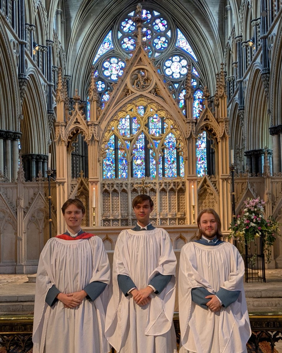 A huge congratulations to our Choral Scholars!
<a href="/George_Haylock/">George Haylock</a> is a <a href="/Sestinasingers/">Sestina Music</a> Next Gen Artist 2024/25
Both he and Ruben Dales have been awarded places as Vox Urbane Next Gen Artists 2025/26
James Upton successfully auditioned for <a href="/Genesis_Fndn/">Genesis Foundation</a> Genesis Sixteen 2025/26