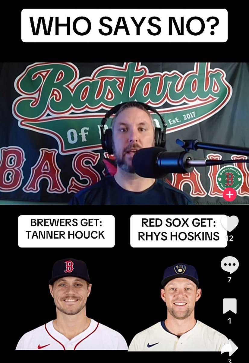 justrysox's tweet image. 1) who in the MLB is trading for Houck rn
2) why would Milwaukee give up arguably their best bat