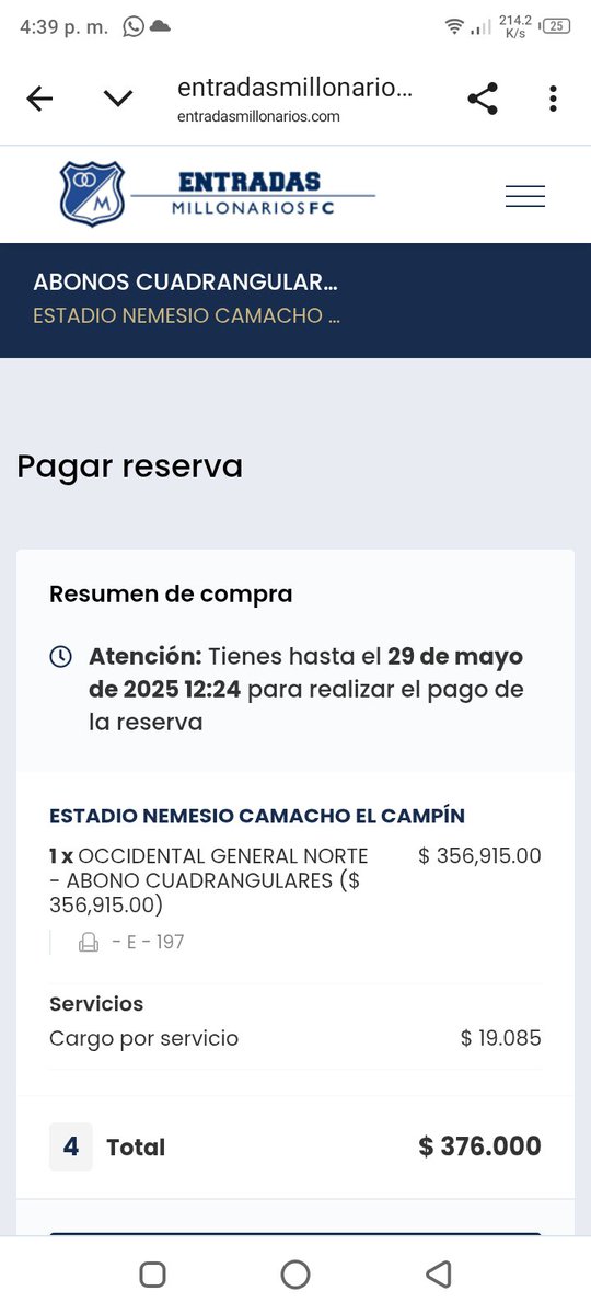 Flynriden14's tweet photo. @MillosFCoficial Hola @MillosFCoficial ya llegó el correo de inmediato me aboné a cuadrangulares, adicional hoy estuve en la tienda del campin y compré el fleece y porta guayos 2025-1 el mejor día de mi vida #milllonarios #millonariosfc #millos #millosfc @Azul_Total @MundoMillos @MillosDColombia https://t.co/T9nc5DaYjt