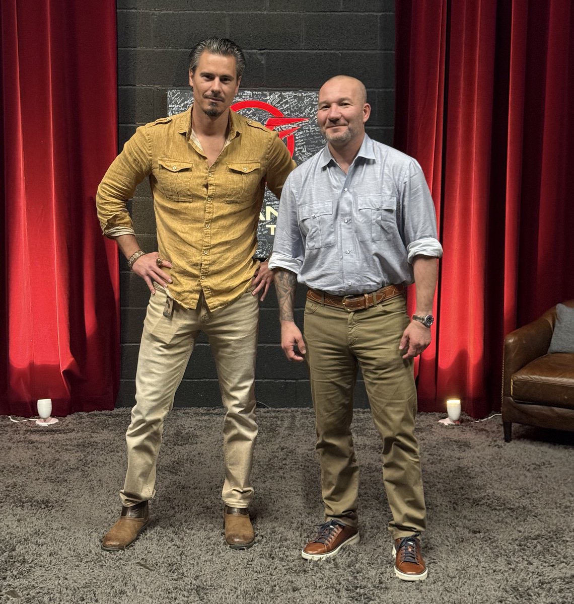 TimothyAlberino's tweet photo. Just concluded a riveting conversation with this awesome dude. https://t.co/AuyeBsQZUC