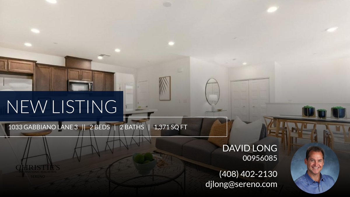 davyjoelong's tweet photo. 📍 New Listing 📍 Take a look at this fantastic new property that just hit the market located at 1033 Gabbiano Lane 3 in San Jose. Reach out here or at (408) 402-2130 for more information https://t.co/VQNPGoqKP2 https://t.co/Q1omrlIDMU