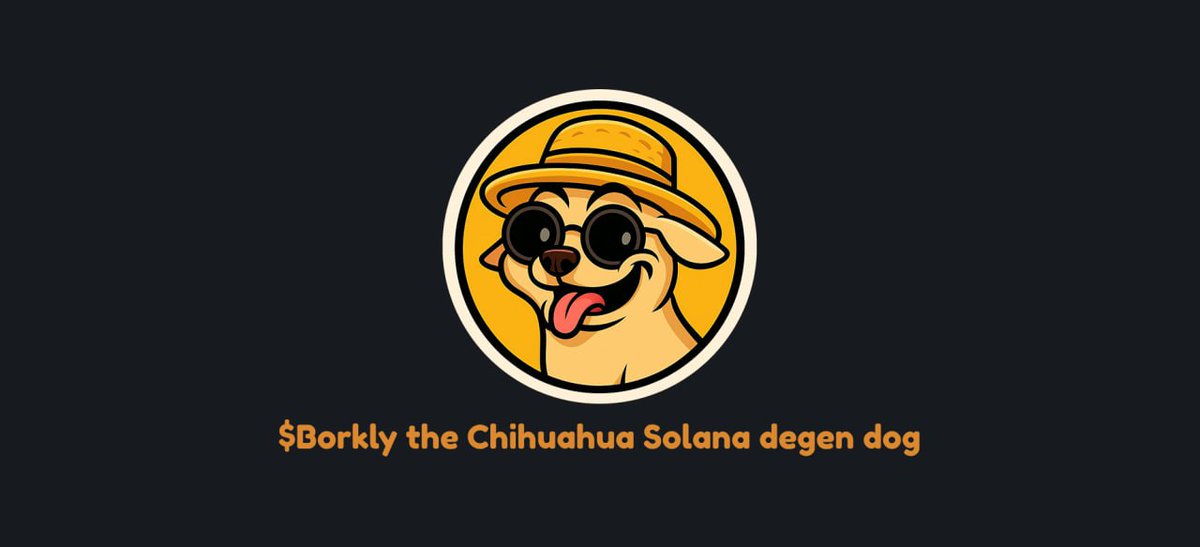 BORKLY_sol's tweet photo. $Borkly has entered the kennel.
No https://t.co/VwwuI1PZAY roadmap.Just woof.
The Solana Chihuahua is coming.
You either ride or get sidelined.
#Borkly #Bullrun #Memecoin #Trending https://t.co/e5rEUDii2Z