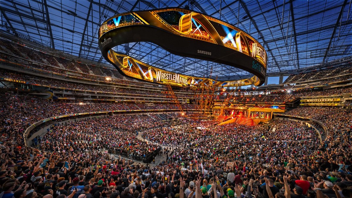 LasVegasLocally's tweet image. WrestleMania is reportedly coming back to Las Vegas next year, after the WWE canceled plans to hold the 2026 event in New Orleans. Last month's WrestleMania 41 at Allegiant Stadium was the most profitable and successful event in WWE history.