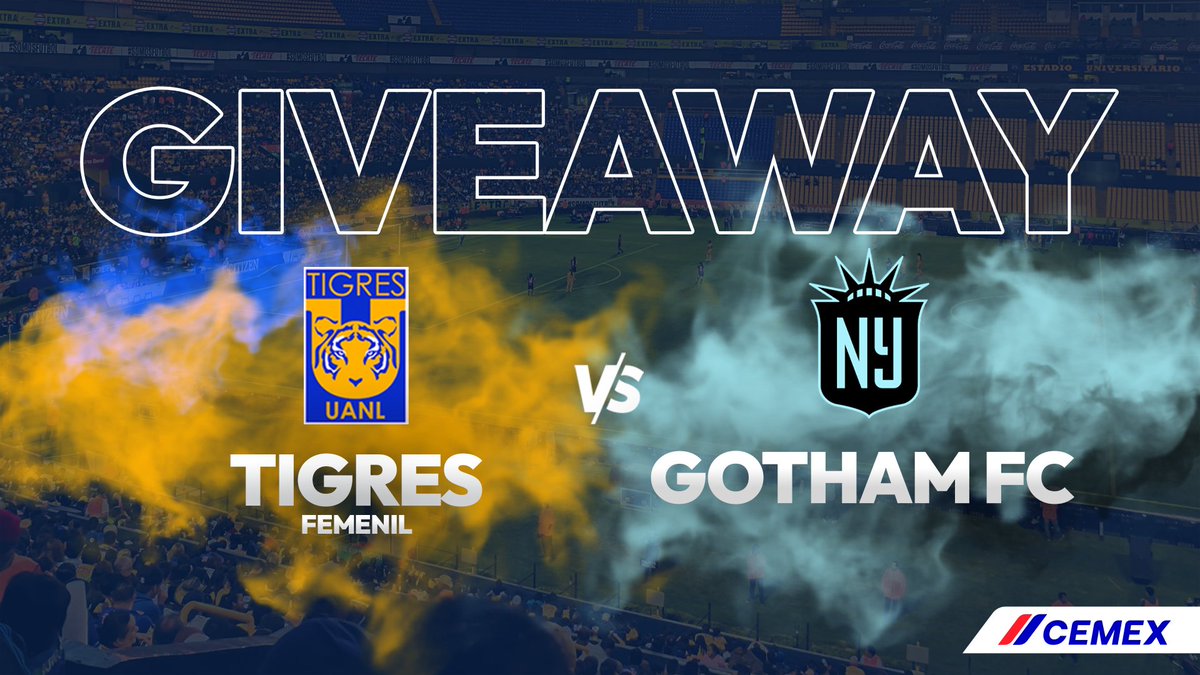 CEMEXMx's tweet photo. ¡Tenemos GIVEAWAY! 🐯

Te regalamos dos pases dobles para el partido de @TigresFemenil vs. Gotham FC en el Volcán. 🏟️

Solo tienes que:

- Seguirnos
- Coméntanos qué parte de tu casa te gustaría remodelar con nuestros productos
- Dale RT a este post

Anunciaremos a los dos ganadores el 23 de mayo.

(La idea más creativa será la ganadora).

#CemexEsTigre #Cemex