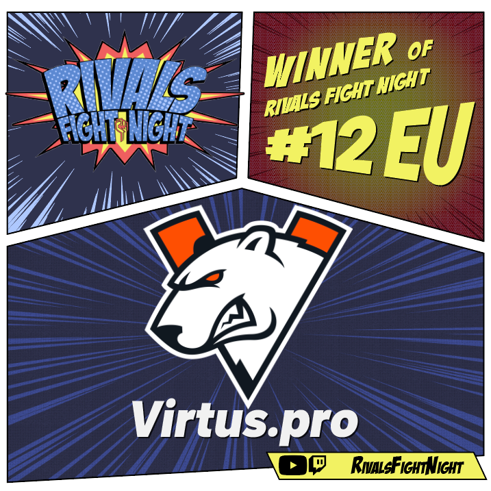 RivalsRFN's tweet image. .@virtuspro__MR are Rivals Fight Night winners again!